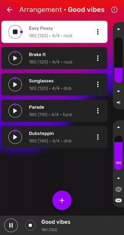 Барабанные петли для гитары для Android — скриншот 5