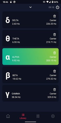 Binaural Beats — study music для Android — скриншот 4