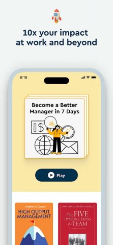 Blinkist: Book Summaries Daily для Android — скриншот 3