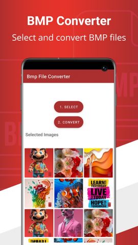 Bmp File Converter для Android — скриншот 3