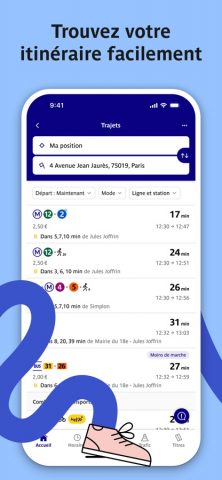 Bonjour RATP для iOS — скриншот 2