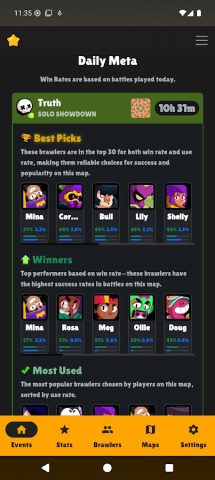 Brawlify for Brawl Stars для Android — скриншот 1