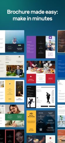 Brochure Design Maker-Leaflet для iOS — скриншот 1