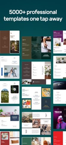 Brochure Design Maker-Leaflet для iOS — скриншот 2