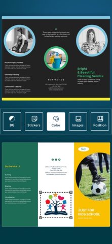 Brochure Design Maker-Leaflet для iOS — скриншот 4
