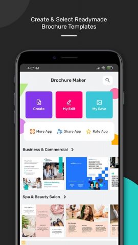 Brochure Maker для Android — скриншот 2