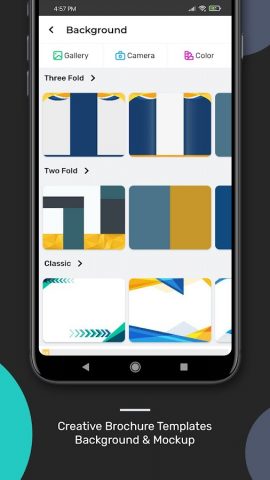 Brochure Maker для Android — скриншот 3