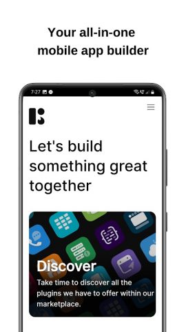 Buildfire для Android — скриншот 1