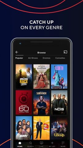 CBS для Android — скриншот 5