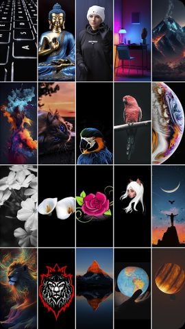 Черные обои живые для Android — скриншот 2