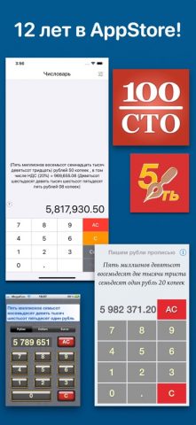 Числоварь — числа прописью для iOS — скриншот 5