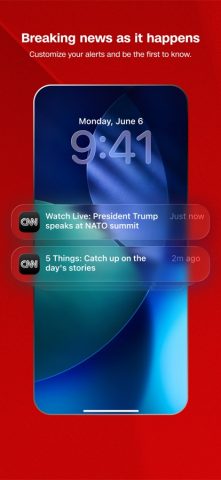 CNN: Live & Breaking News для iOS — скриншот 5