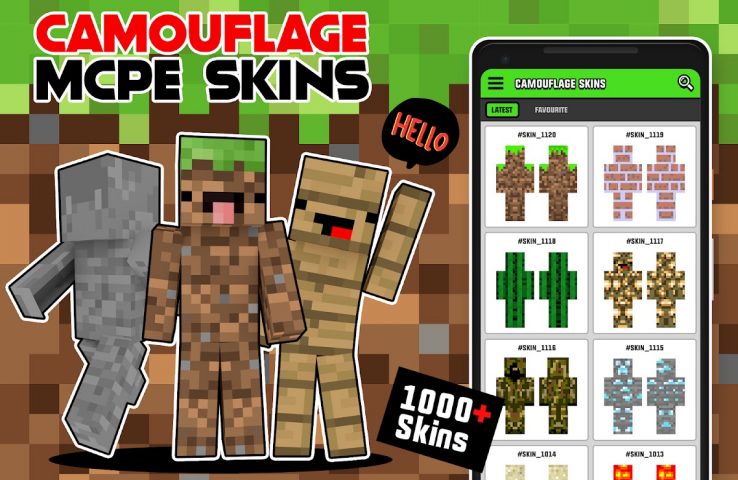 Camouflage Skins for Minecraft для Android — скриншот 4