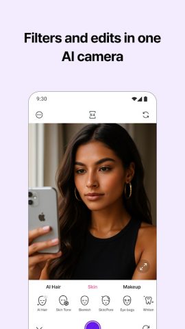 Candy Camera —AI beautycamera для Android — скриншот 4
