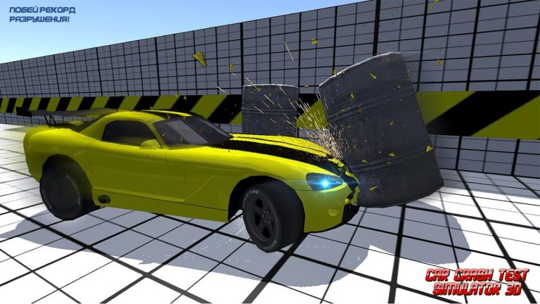 Car Crash Test Simulator 3D — скриншот 5