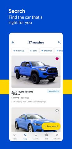 CarMax: Used Cars for Sale для Android — скриншот 2