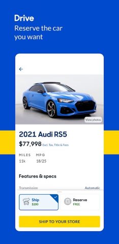 CarMax: Used Cars for Sale для Android — скриншот 3