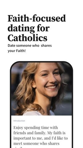 CatholicMatch Dating App для Android — скриншот 3