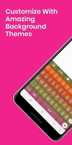 Chuvash English Keyboard Infra для Android — скриншот 3
