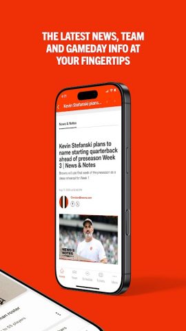 Cleveland Browns для Android — скриншот 2