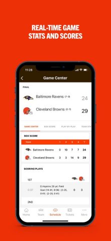 Cleveland Browns для iOS — скриншот 3