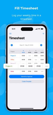 Clockify Time Tracker для iOS — скриншот 2