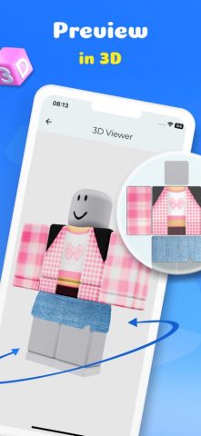 Clothes for Roblox Skins Maker для iOS — скриншот 5