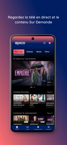 Cogeco EPICO для iOS — скриншот 2