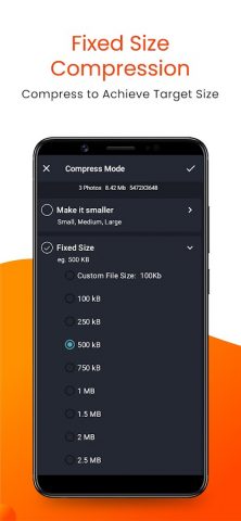 Compress Image Chitro: KB, MB, для Android — скриншот 4