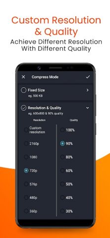 Compress Image Chitro: KB, MB, для Android — скриншот 5