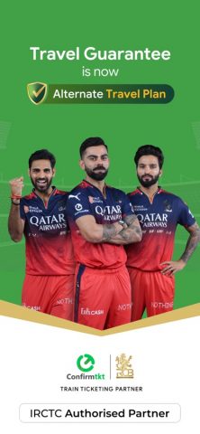 ConfirmTkt: Train Booking App для iOS — скриншот 1