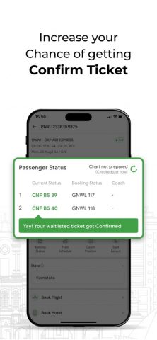 ConfirmTkt: Train Booking App для iOS — скриншот 2