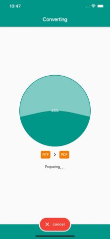 Convert Documents для iOS — скриншот 3
