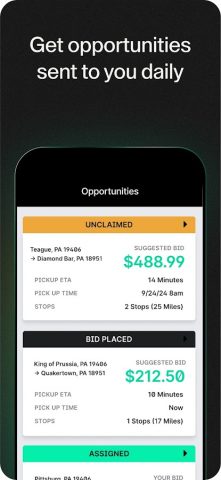 Curri Driver для Android — скриншот 2