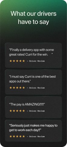 Curri Driver для Android — скриншот 5
