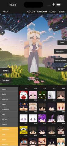 Custom Skin Creator HD для iOS — скриншот 1