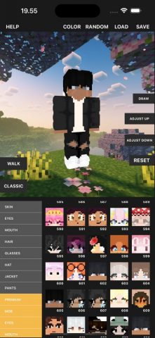 Custom Skin Creator HD для iOS — скриншот 2