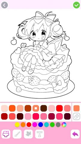 Cute Drawing — Аниме раскраски для Android — скриншот 5