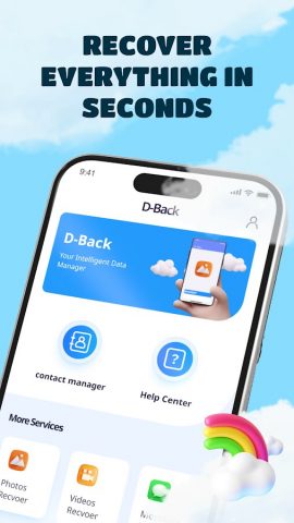 D-Back: Data Recovery Tool — скриншот 1