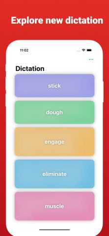 Daily Dictation для iOS — скриншот 1