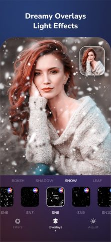 Dark Moody Aesthetic IG Filter для iOS — скриншот 5