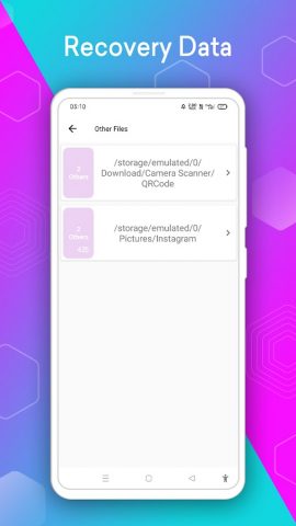 Data Recovery : All Recovery для Android — скриншот 5