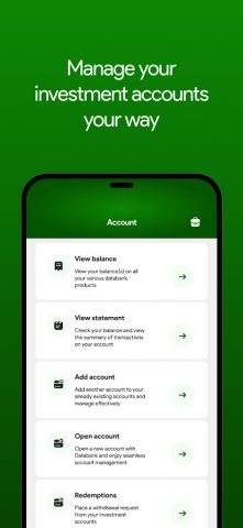 Databank для Android — скриншот 3
