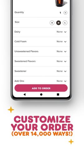 Dunkin’ для Android — скриншот 5