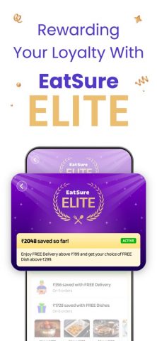 EatSure Food Delivery для iOS — скриншот 4