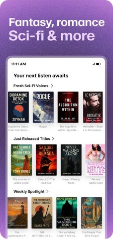 ElevenReader: Read Books Aloud для Android — скриншот 4