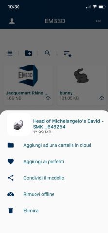 Emb3D 3D Model Viewer для iOS — скриншот 4