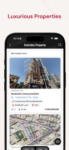 Emirates Auction для iOS — скриншот 5