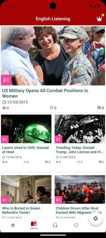 English Listening — 6mins для Android — скриншот 2