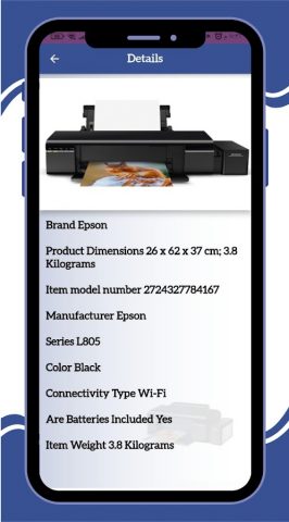 Epson printer l805 Guide для Android — скриншот 4